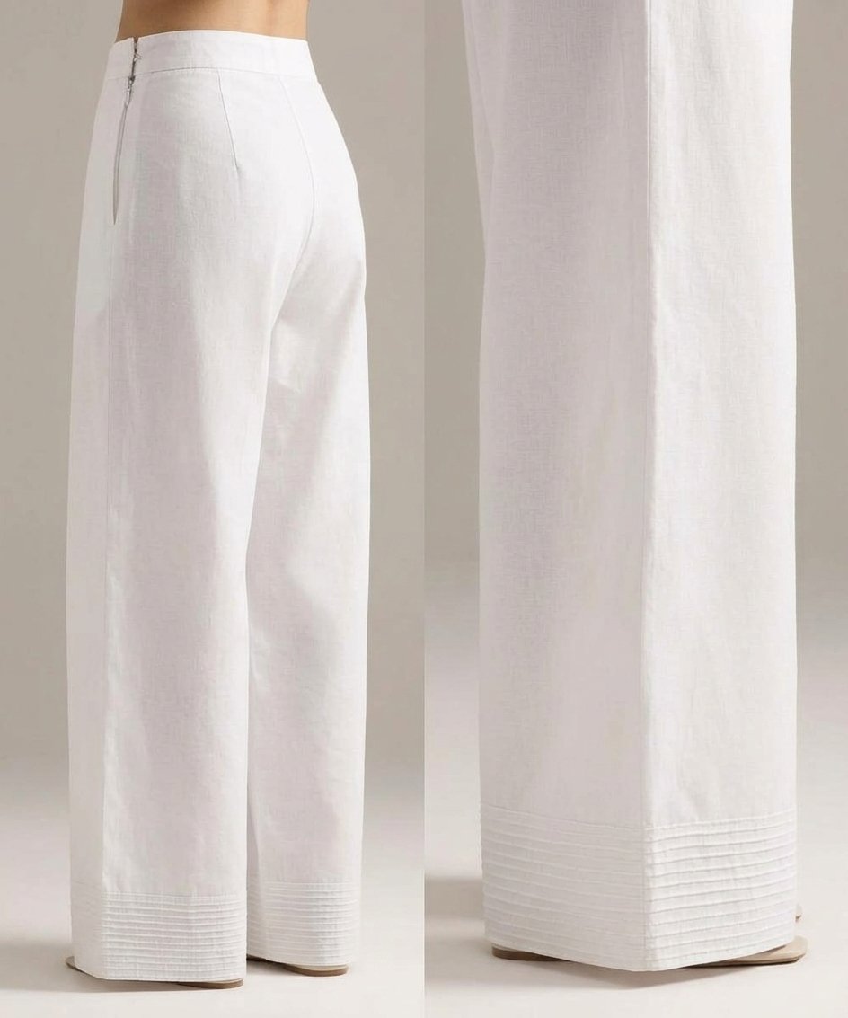 white farshi shalwar